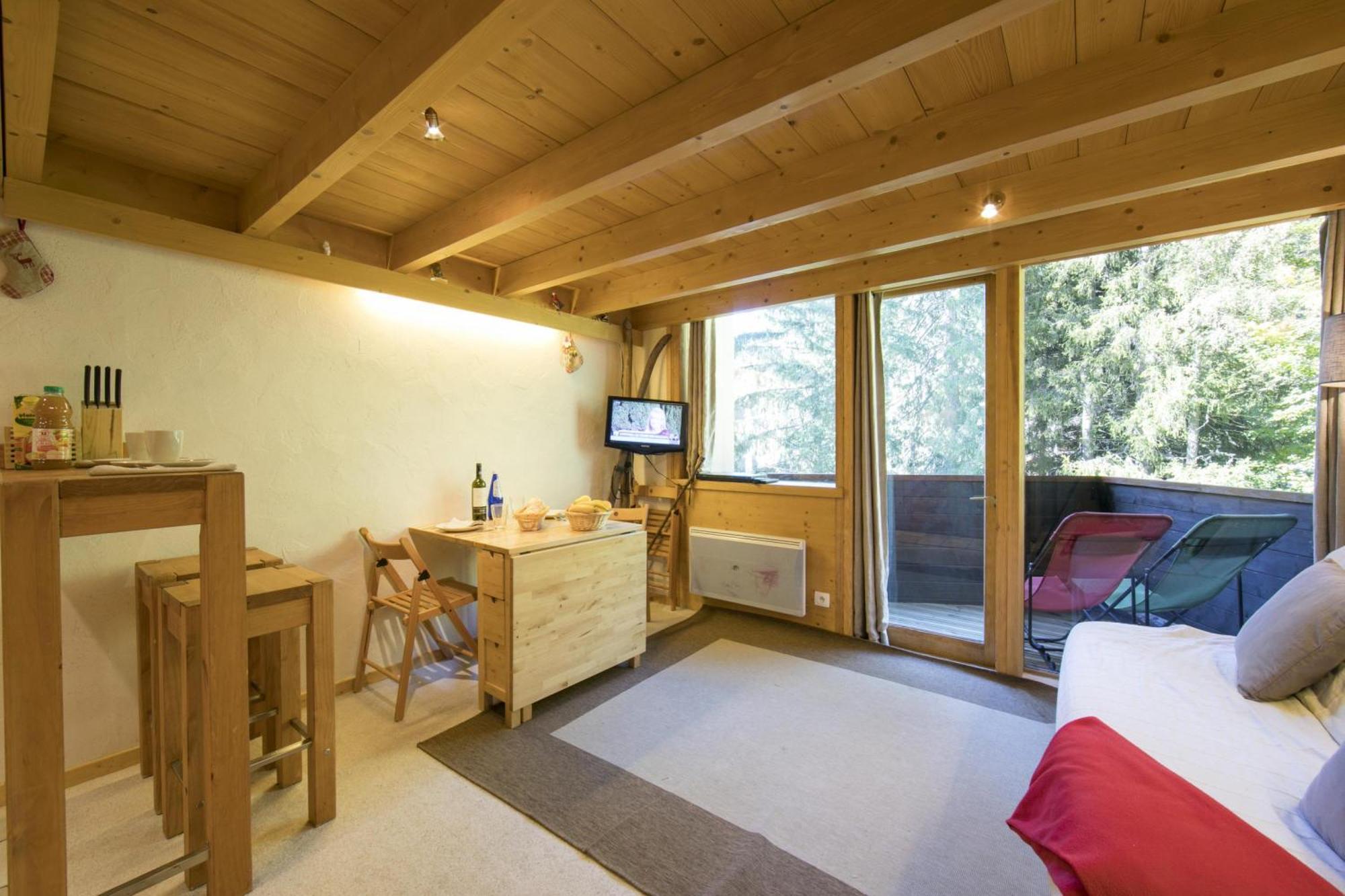 Residence Grand Roc - Ancolies 104 - Happy Rentals Chamonix Kamer foto